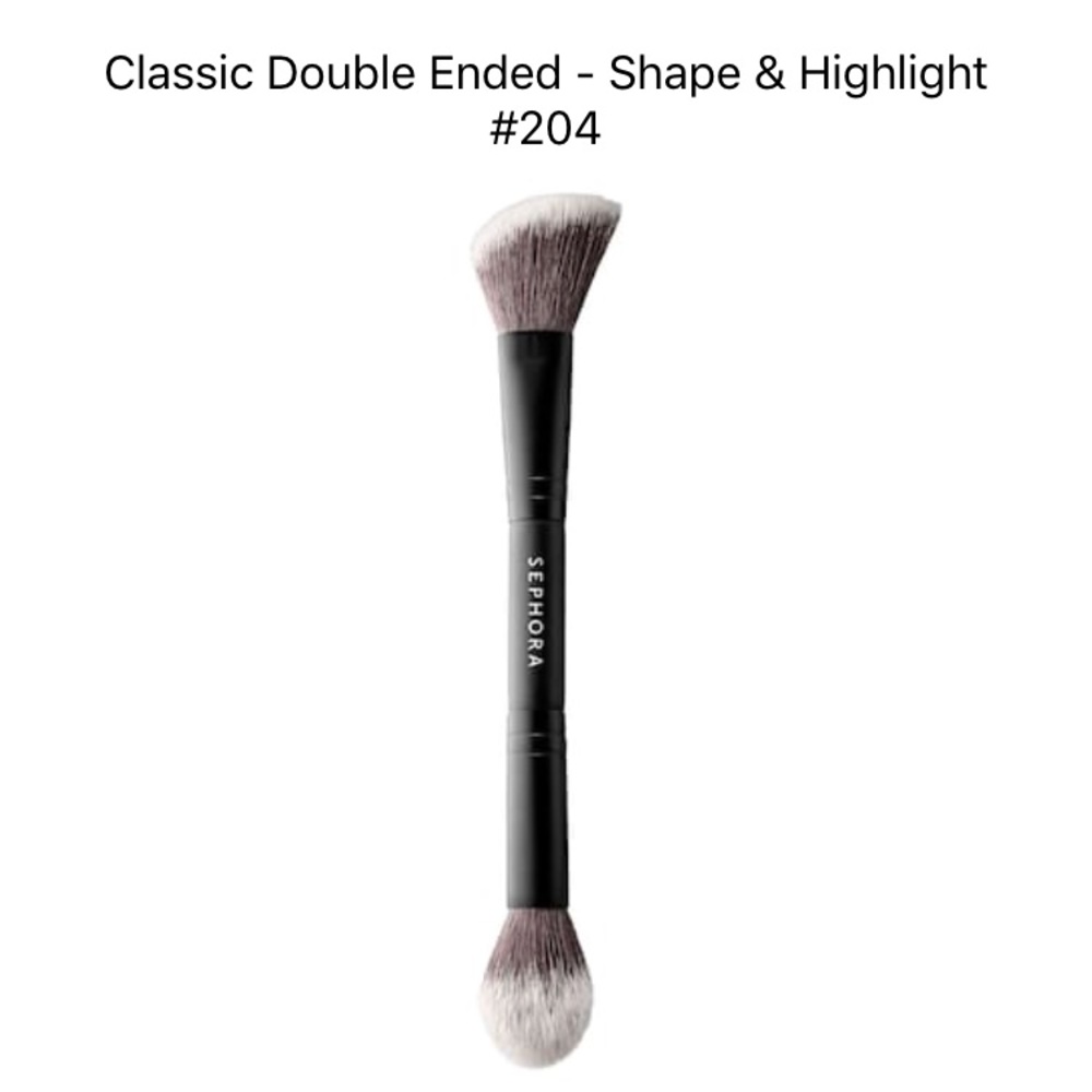 Sephora face brush. Double ended blush & highlight